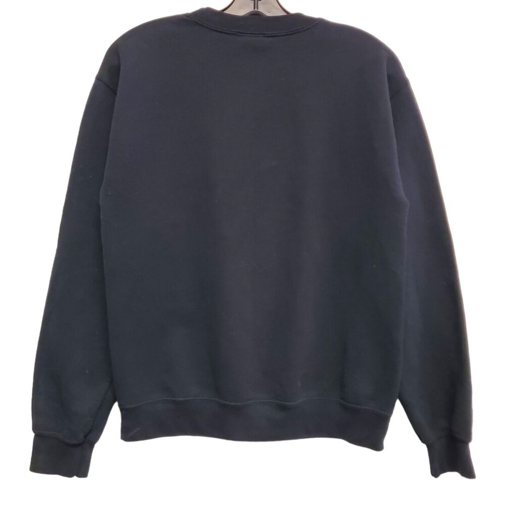 OBEY Sweater Adult Small Black OG Box Logo Spell Out Floral Pullover Streetwear - Picture 5 of 6